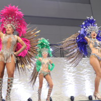 Samba performances opened the exhibition each morning. | TTJ TACHIBANA PUBLISHING