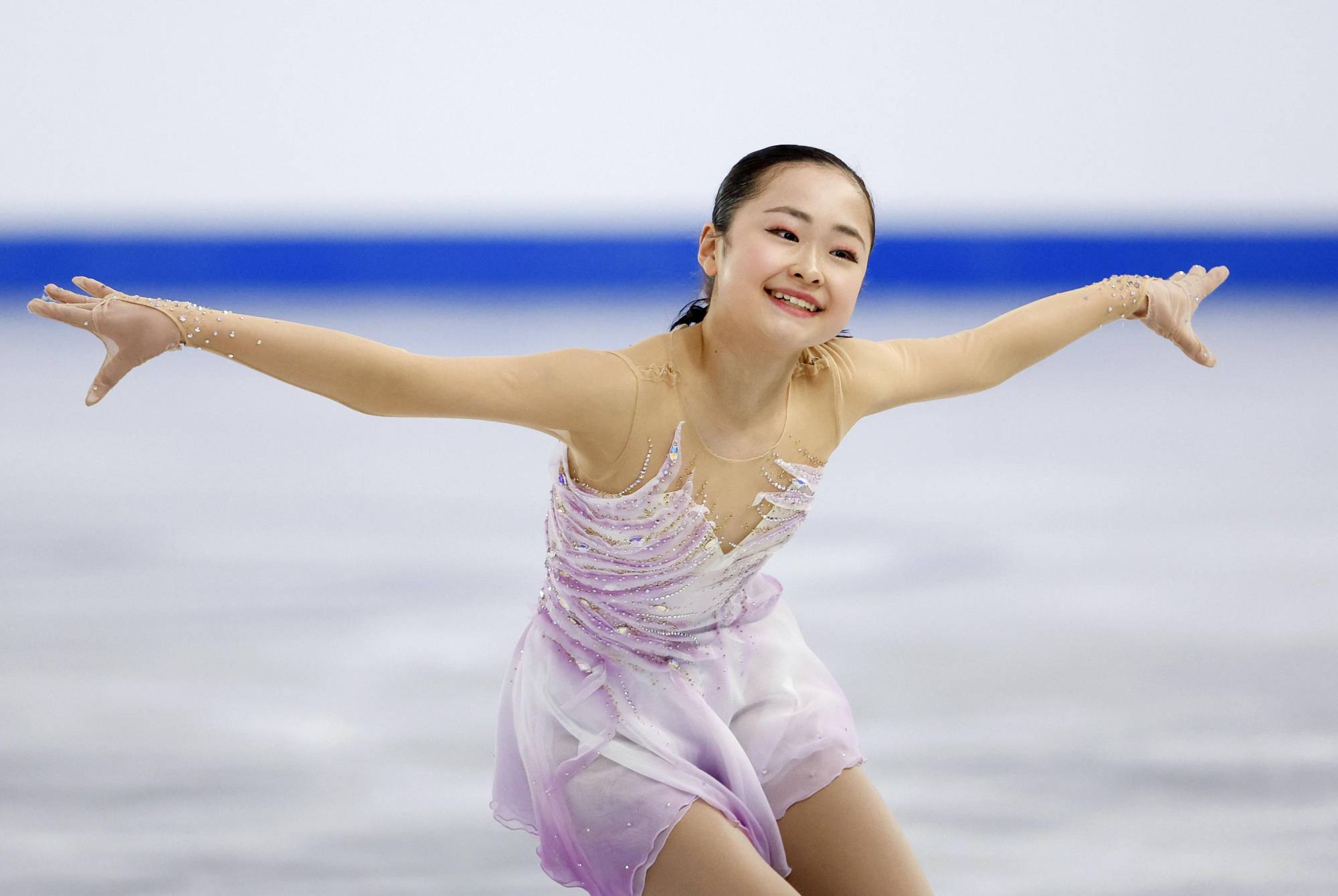 Soepel Perth visie Mao Shimada breaks Mao Asada's record with victory at junior figure skating  world championships | The Japan Times