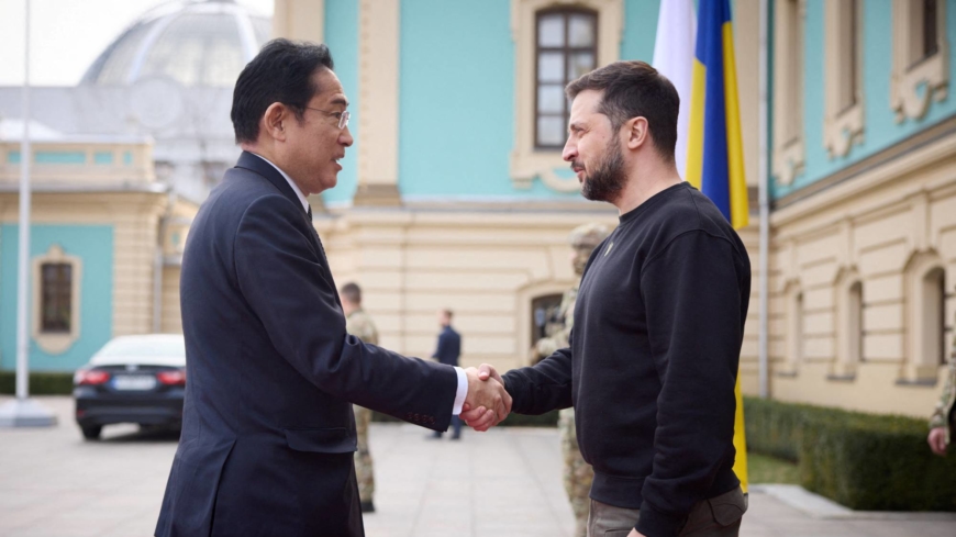 Kishida meets Zelenskyy for talks in surprise visit to Ukraine