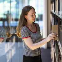 Ritsumeikan’s Hirai Kaichiro Memorial Library provides students with exceptional research materials. | RITSUMEIKAN UNIVERSITY