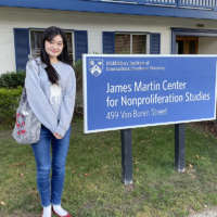 ICU graduate Kokoro Nishiyama studies terrorism and weapons of mass destruction at the Middlebury Institute of International Studies in Monterey, California. | INTERNATIONAL CHRISTIAN UNIVERSITY