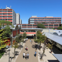 On campus, Nanzan University students can enjoy the atmosphere of an urban park. | NANZAN UNIVERSITY