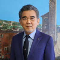 President of Hiroshima University Mitsuo Ochi