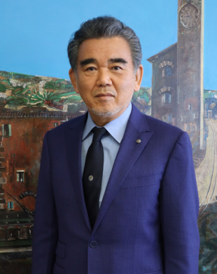 President of Hiroshima University Mitsuo Ochi