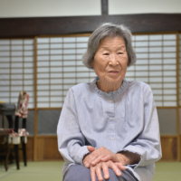 Tsuyako Tasaki, now 95 years old, was just 17 at the time of the atomic bombing of Nagasaki in 1945. | © SOKA GAKKAI