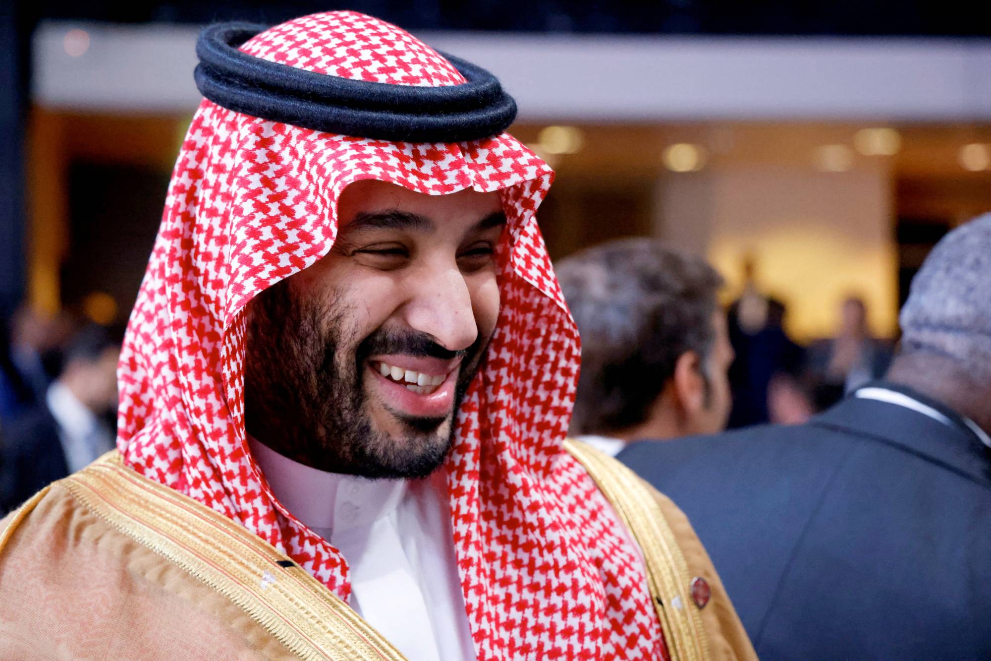 Saudi Crown Prince Mohammed bin Salman during the New Global Financial Pact Summit at the Palais Brogniart in Paris, on June 22. | POOL / VIA REUTERS