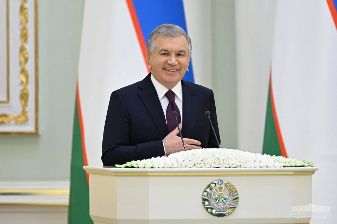 President of the Republic of Uzbekistan Shavkat Mirziyoyev