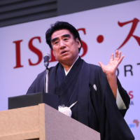 Philanthropist Haruhisa Handa opens the ISPS Sports Value Summit — Special Edition with a speech on Aug. 9. | ISPS