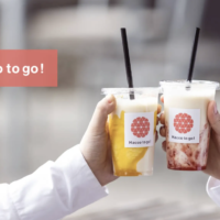 100% plant-based fermented shake made from lactic acid fermented sake lees