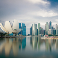 Singapore skyline at daytime