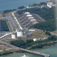 The Petronas LNG Complex in Bintulu, Sarawak state, is one of the largest LNG production facilities based in a single location, providing Japan with a secure supply of liquefied natural gas. | PETRONAS