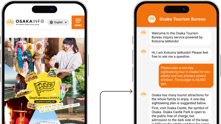 laMondo Chat Introducing Japan’ First Generative AI-powered Multilingual Chatbot for Tourist Information *1