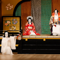 The kabuki play 'Yoshitsune Senbonzakura' is performed at the National Theatre of Japan in October 2022. | NATIONAL THEATRE