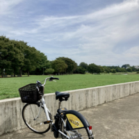 Musashinonomori Park in the western Tokyo suburb of Fuchu was the ceremonial starting point of the men’s and women’s road cycling races for the delayed 2020 Summer Games. | MALEE BAKER OOT