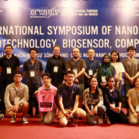 Participants pose at the first International Symposium of Nano Life Science: Nano Biotechnology, Biosensor, Computation in Quy Nhon, Vietnam, in September. The event was supported by Rencontres du Vietnam, Nong Lam University and Kanazawa University’s Nano Life Science Institute. | KANAZAWA UNIVERSITY
