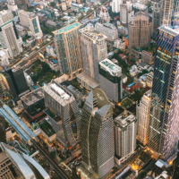 One City Centre, Thailand’s tallest Grade A+ office building, is a collaboration by Mitsubishi Estate Group and Raimon Land that offers a prime business location, cutting-edge technology and unique amenities. | © MITSUBISHI ESTATE