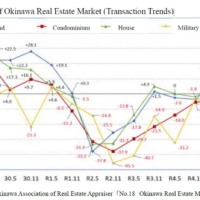DI of Okinawa Real Estate Market (Transaction Trends)