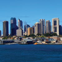 Sydney city skyline