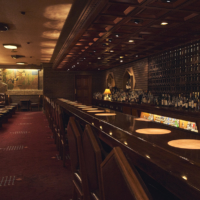 In the Old Imperial Bar in Tokyo, visitors can drink in Wright’s architectural legacy, together with the hotel’s signature cocktail. | IMPERIAL HOTEL
