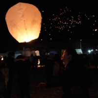 Tsunan Sake Brewery conducted the sky lantern launch with the hope and desire to create a sustainable and renewable world while thinking about regional promotion.