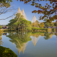 Kenrokuen Garden in Kanazawa, Ishikawa Prefecture, is considered one of Japan’s three most beautiful gardens. | COPYRIGHT: KANAZAWA MUNICIPAL GOVERNMENT