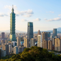 City of Taipei in daytime, Taiwan