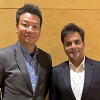 Katsunori Takizawa, Managing Director for India, Oceania and Southeast Asia at Hirose Electric Singapore; and Puneet Tahilyani, Director of Hirose Electric India