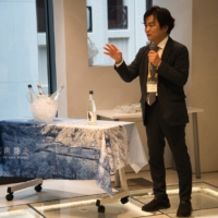 Mr. Takagi, Director of THE NIIGATA (Niigata Information Center in Ginza), delivered a warm congratulatory address.