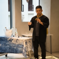 The toast was led by special guest DJ Kamoshitaro, known for his work in 'revitalizing local regions through fermentation.'
