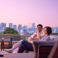 People can enjoy drinks and light alfresco meals at the Terrace Lounge.