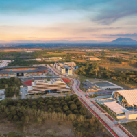 Aerial view of New Clark City, a 9,450-hectare smart and green metropolis in Central Luzon | © BCDA