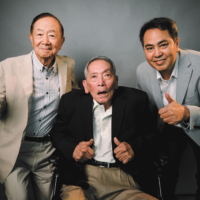 From left: Cotton & Diaz Chairman and CEO Mutsuo Watada, Vice Chairman Constancio Diaz and President Chito Diaz