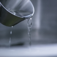 Sake brewing using melted snow water