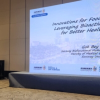 Prof. Bey-Hing Goh, Head of the Sunway Biofunctional Molecules Discovery Centre (SBMDC), Faculty of Medical & Life Sciences, Sunway University, Malaysia, invited presentation at the 2025 Chinese Academy of Engineering (CAE) Symposium