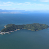 Lake Biwa’s Okishima is the only populated lake island in Japan. | BIWAKO VISITORS BUREAU