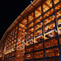 The Osaka Expo’s wooden Grand Ring was constructed using traditional construction techniques.