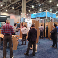 The Japan Wood Products Export Association showcases Japanese wood products at the 2025 NAHB International Builders’ Show in Las Vegas.