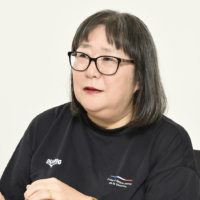 Nii has been volunteering as a guide since the delayed 2020 Olympics. | ARC COMMUNICATIONS CO.