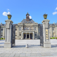 The Bunshokan, a brick building constructed in 1916 that was formerly used as the prefectural government building, is a National Cultural Property. | YAMAGATA CITY