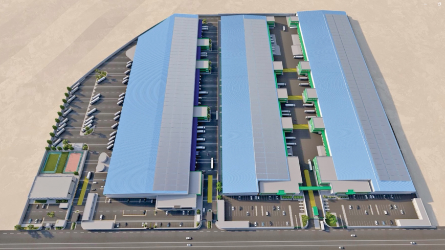 Tamer Group is building a $200 million solar-powered logistics hub in Riyadh that is scheduled to open in the first quarter of 2026.
